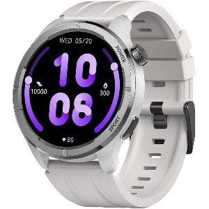 HAYLOU SOLAR NEO SILVER - SMART CALL WATCH 1,35 TFT SCREEN BT5.3 IP68 WATERPROOF SOS EMERGENCY CALL