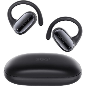 QCY CROSSKY GTR 2 BLACK OPEN EAR WIRELESS HEADPHONES SPORTS HEADSET AIR CONDUCTION TWS ENC CALL IPX