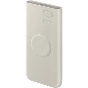 SAMSUNG EB-U2510XU WIRELESS POWERBANK 10000MAH 25W PD 2X TYPE-C + FQI BEIGE