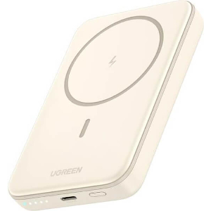 UGREEN PB561 25208 POWER BANK MAGNETIC WIRELESS 10000MAH 20W PDX1 BEIGE