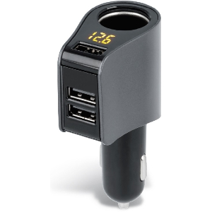 FOREVER CSS-04 CAR CHARGER ADAPTER WITH 3 USB PORT