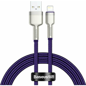 BASEUS CAFULE CABLE USB LIGHTNING 2.4A 1M PURPLE