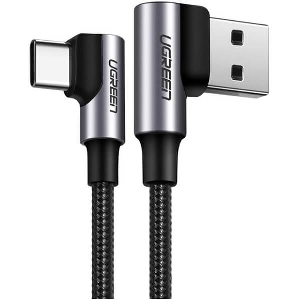 CHARGING CABLE UGREEN US176 TYPE-C GRAY 2M 20857 3A