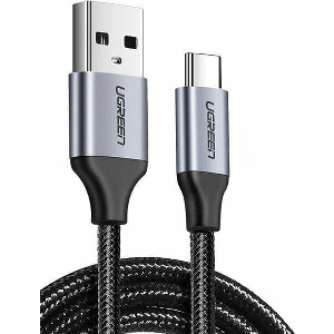 CHARGING CABLE UGREEN US288 TYPE-C BLACK 3M 60408 3A