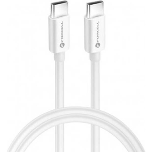 FORCELL CABLE TYPE C TO TYPE C QC4.0 5A/20V PD100W 1M WHITE