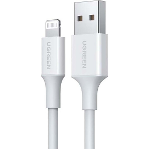 UGREEN CHARGING CABLE MFI US155 I6 WHITE 1M 20728 2.4A