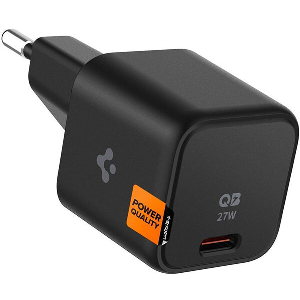SPIGEN (EU) SPIGEN ARCSTATION WALL CHARGER (1-PORT/ USB-C PD 27W/PPS 25W) BLACK PE2103