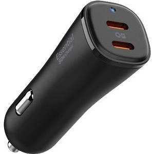 SPIGEN ARCSTATION ESSENTIAL 50W CAR CHARGER BLACK