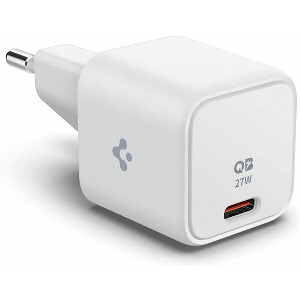 SPIGEN EU ARCSTATION WALL CHARGER (1-PORT/ USB-C PD 27W/PPS 25W) WHITE PE2103