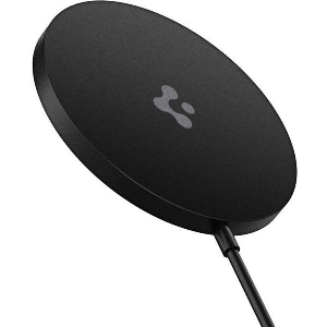 SPIGEN POWER ARC ARCFIELD MAGNETIC WIRELESS CHARGER BLACK FOR FAST CHARGING/7.5W
