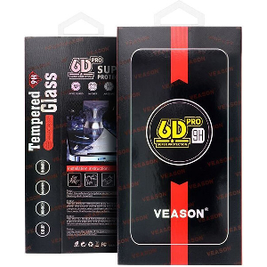 6D PRO VEASON GLASS FOR SAMSUNG GALAXY A12 / M12 / F12 BLACK