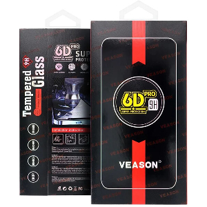 6D PRO VEASON GLASS FOR XIAOMI REDMI NOTE 12 PRO / 12 PRO + BLACK