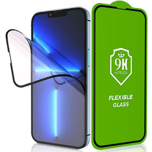 BESTSUIT FLEXIBLE HYBRID GLASS 5D FOR SAMSUNG GALAXY S23FE BLACK