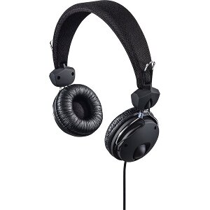 HAMA 184016 FUN4PHONE ON-EAR STEREO HEADSET BLACK