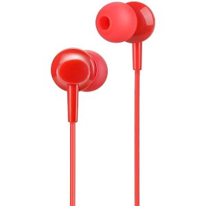 HOCO EARPHONES INITAL SOUND UNIVERSAL WITH MIC M14 RED