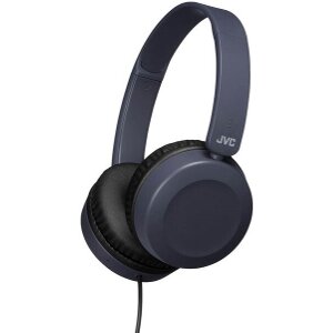 JVC HA-S31M FOLDABLE ON-EAR HEADPHONES WITH MICROPHONE BLUE