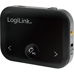 LOGILINK BT0050 BLUETOOTH AUDIO TRANSMITTER AND RECEIVER WITH HANDS-FREE FUNCTION BLACK