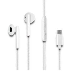 QOLTEC 50830 IN-EAR HEADPHONES WITH MICROPHONE WHITE
