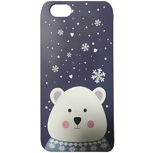 BACK COVER SILICON CASE POLAR BEAR FOR SAMSUNG S7 G930