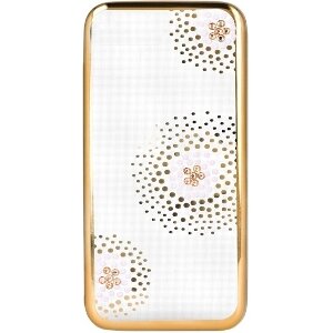 BEEYO FLOWER BACK COVER CASE DOTS FOR HUAWEI Y6 II GOLD