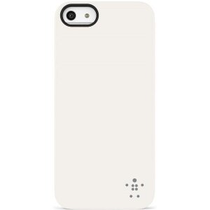 BELKIN F8W127VFC05 SHIELD MATTE CASE FOR IPHONE 5 WHITE TPU