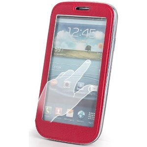 CASE SMART VIEW FOR LG L FINO D290N RED