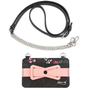 DRESSUP BY 4SMARTS GRIP FLOWERS WITH LANYARD BLACK/ROSE