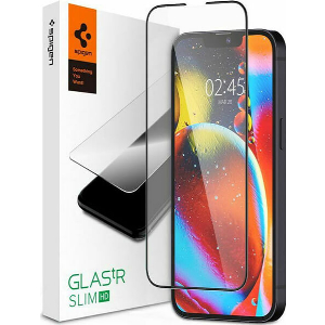 SPIGEN TR SLIM HD 1P FC BLACK FOR IPHONE 14 PRO MAX