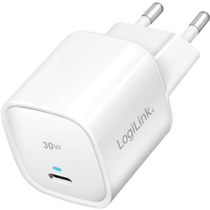 LOGILINK PA0279 USB POWER SOCKET ADAPTER 1X USB-C PD 30W WHITE