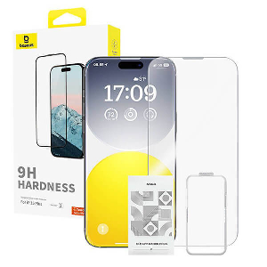BASEUS IPHONE 15 PLUS DIAMOND TEMPERED GLASS 0.3MM