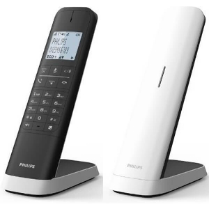PHILIPS M4701W/GRS ΛΕΥΚΟ ΑΣΥΡΜΑΤΟ ΤΗΛΕΦΩΝΟ ΜΕ ΦΩΤΙΖΟΜΕΝΗ ΟΘΟΝΗ