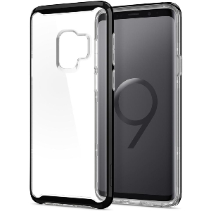 SPIGEN NEO HYBRID CRYSTAL BACK COVER CASE FOR SAMSUNG GALAXY S9 MIDNIGHT BLACK