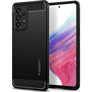 SPIGEN RUGGED ARMOR BLACK FOR SAMSUNG GALAXY A53 5G