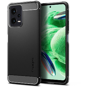 SPIGEN RUGGED ARMOR BLACK FOR XIAOMI REDMI NOTE 12 5G/ POCO X5 5G