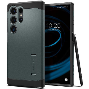 SPIGEN TOUGH ARMOR ABYSS GREEN FOR SAMSUNG GALAXY S24 ULTRA