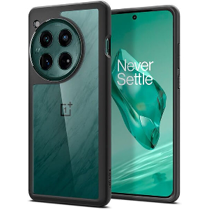 SPIGEN ULTRA HYBRID MATTE BLACK FOR ONEPLUS 12