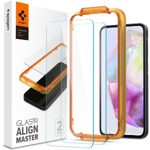 SPIGEN GLASS TR ALIGNMASTER 2 PACK FOR SAMSUNG GALAXY A35