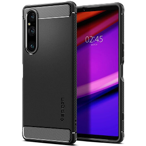 SPIGEN RUGGED ARMOR BLACK FOR SONY XPERIA 1 V