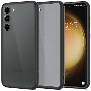 SPIGEN ULTRA HYBRID FROST BLACK FOR SAMSUNG GALAXY S23