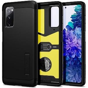 SPIGEN TOUGH ARMOR BLACK FOR SAMSUNG GALAXY S20 FE/S20 FE 5G