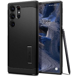SPIGEN TOUGH ARMOR BLACK FOR SAMSUNG GALAXY S23 ULTRA