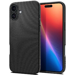 SPIGEN LIQUID AIR MATTE BLACK FOR IPHONE 16 PLUS