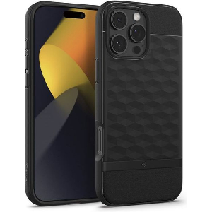 SPIGEN CASEOLOGY PARALLAX MAGSAFE MATTE BLACK FOR IPHONE 16 PRO