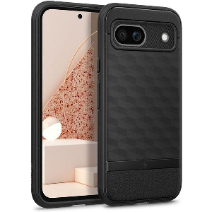 SPIGEN CASEOLOGY PARALLAX MATTE BLACK FOR GOOGLE PIXEL 8A