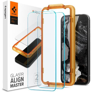 SPIGEN GLASS TR ALIGNMASTER 2 PACK FOR GOOGLE PIXEL 8A