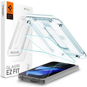 SPIGEN GLASS TR EZ FIT (COVER 2 PACK) TRANSPARENCY FOR GOOGLE PIXEL 9 PRO FOLD