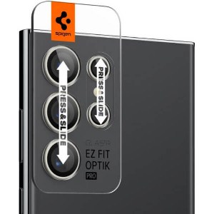 SPIGEN GLASS TR EZ FIT OPTIK PRO 2 PACK VIOLET FOR SAMSUNG GALAXY S24 ULTRA