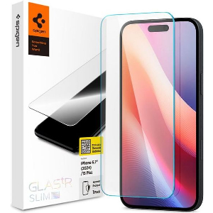 SPIGEN GLASS TR SLIM HD 1 PACK TRANSPARENCY FOR IPHONE 16/15 PLUS