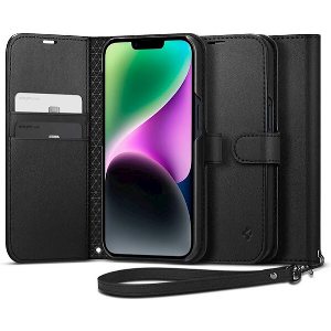 SPIGEN IPHONE 14 WALLET S BLACK