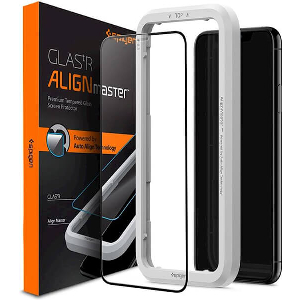 SPIGEN IPHONE 14/13 PRO/13 GLAS.TR ALIGNMASTER HD FC BLACK (1P)
